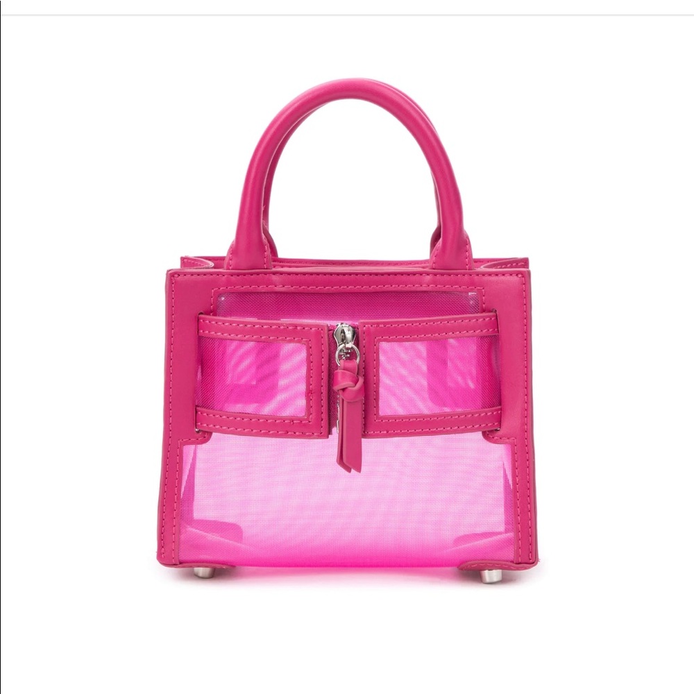 Brandon Blackwood pink Mesh Kuei bag